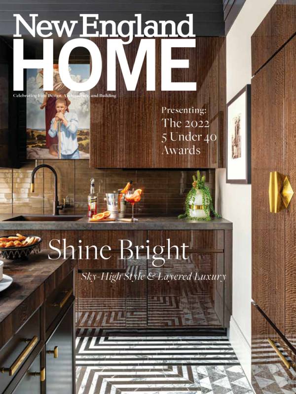 New England Home cover - © Jacob Lilley Architects, Wellesley, MA
